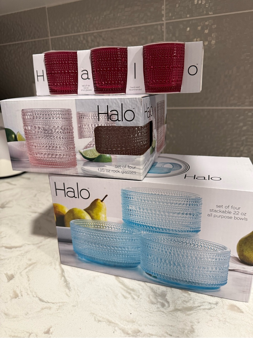 Halo Glassware Set - Picture 4 of 4